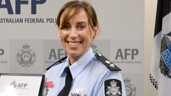 Commander Kate Ferry (AFP photo).