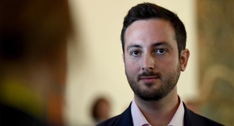 Thumbnail for Young, gay and unafraid: Stephen Bates’ unlikely path from Apple Store to Canberra