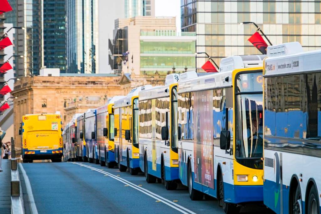 Commuter numbers on public transport were improving