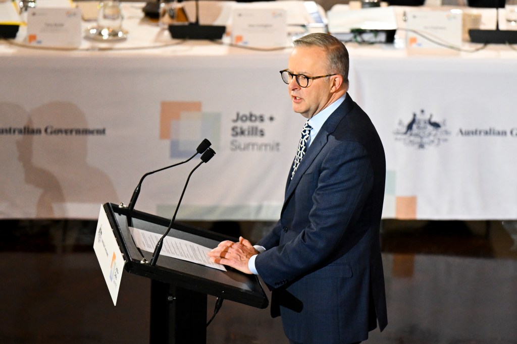 Thumbnail for Albanese unveils free TAFE training package to open jobs summit