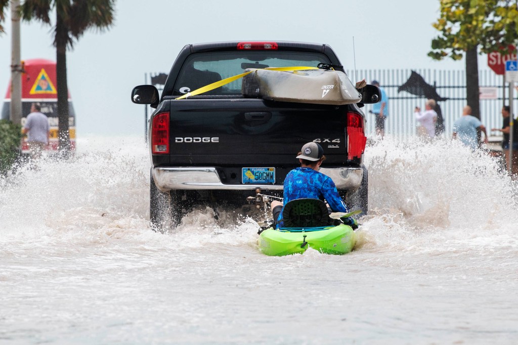 Thumbnail for Florida faces fury as US battens down for one of its biggest storms ever recorded