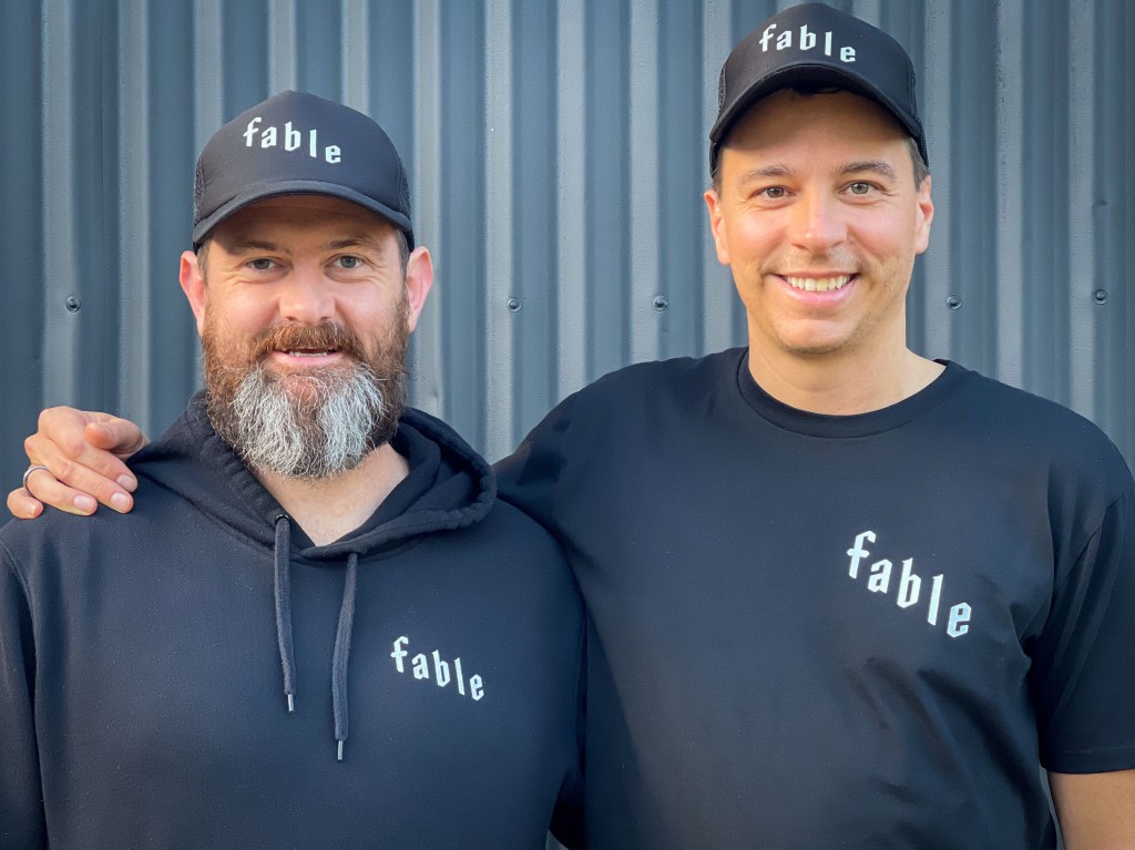 Fable Food co-founder Jim Fuller and Michael Fox