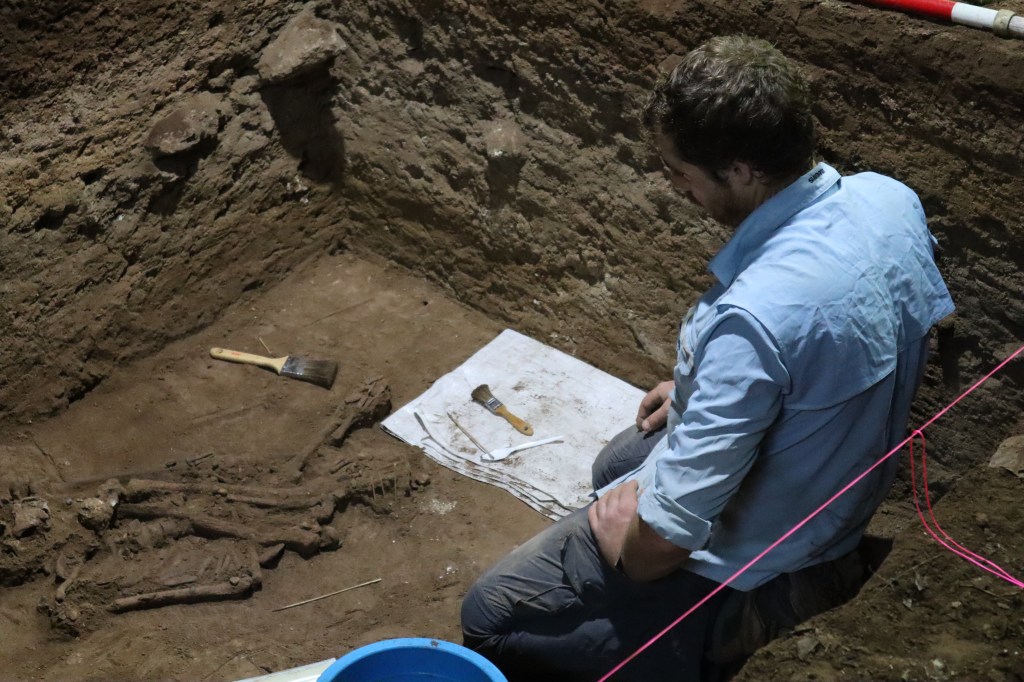 Thumbnail for Griffith team cuts to the chase with discovery of stone-age surgery