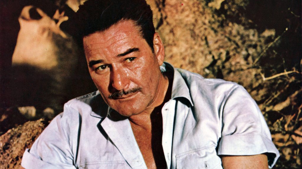 Errol Flynn in Roots of Heaven.    Date: 1958