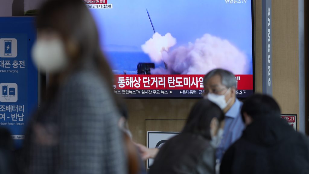 Thumbnail for Japan on high alert as North Korean missile launched into its airspace