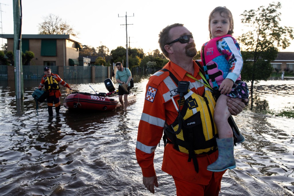 Thumbnail for Get out now: ‘Dangerous times’ ahead as floods threaten 34,000 homes in three states