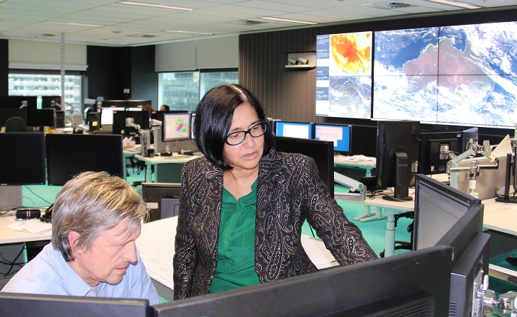 Bureau staff at its Melbourne headquarters. (Image: The Bureau)