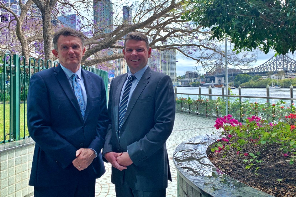 HopgoodGanim's Bruce Humphys and Luke Mountford