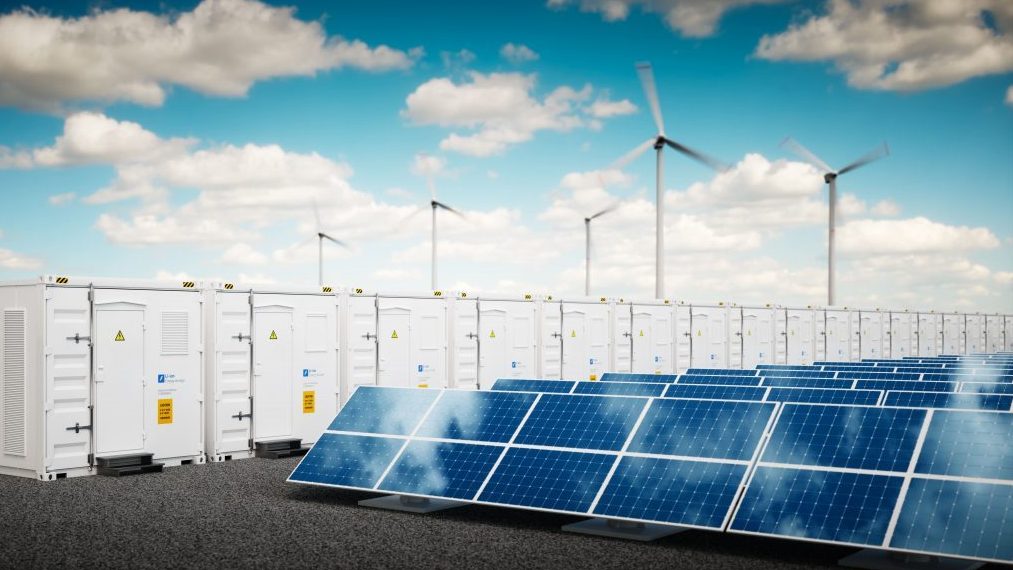 Vanadium is used in grid scale batteries