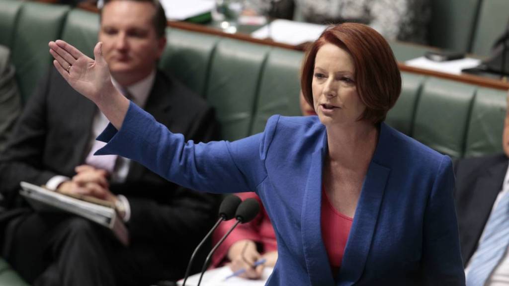 Thumbnail for Ten years after landmark speech, Gillard wishes she’d spoken out sooner