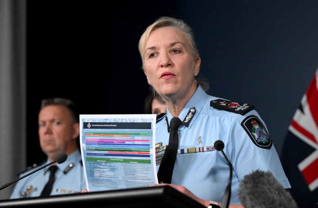 Thumbnail for Top cop vows reform after damning report into police culture