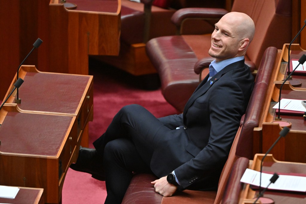 Thumbnail for Why is this man smiling? Because he’s just outmuscled the major parties over new workplace laws
