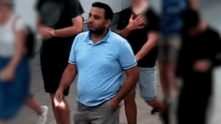 CCTV images were released of person of interest Rajwinder Singh before he left Australia.(Supplied: Queensland Police Service)