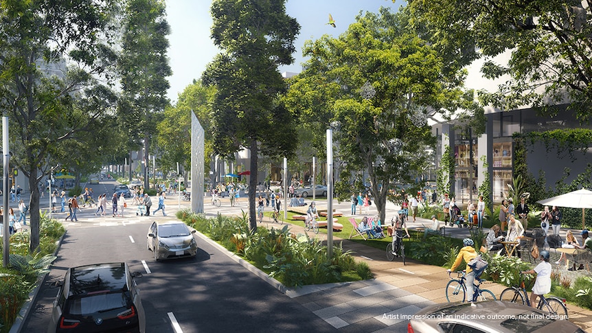 South Bank is to undergo a major facelift before the 2032 Olympics. (Image: Supplied)