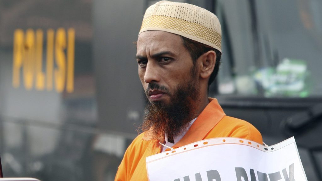  Convicted Muslim militant Umar Patek Umar Patek, a bomb maker in the 2002 Bali attack that killed 202 people has walked free from an Indonesian prison Wednesday. (AP Photo/Firdia Lisnawati, File)