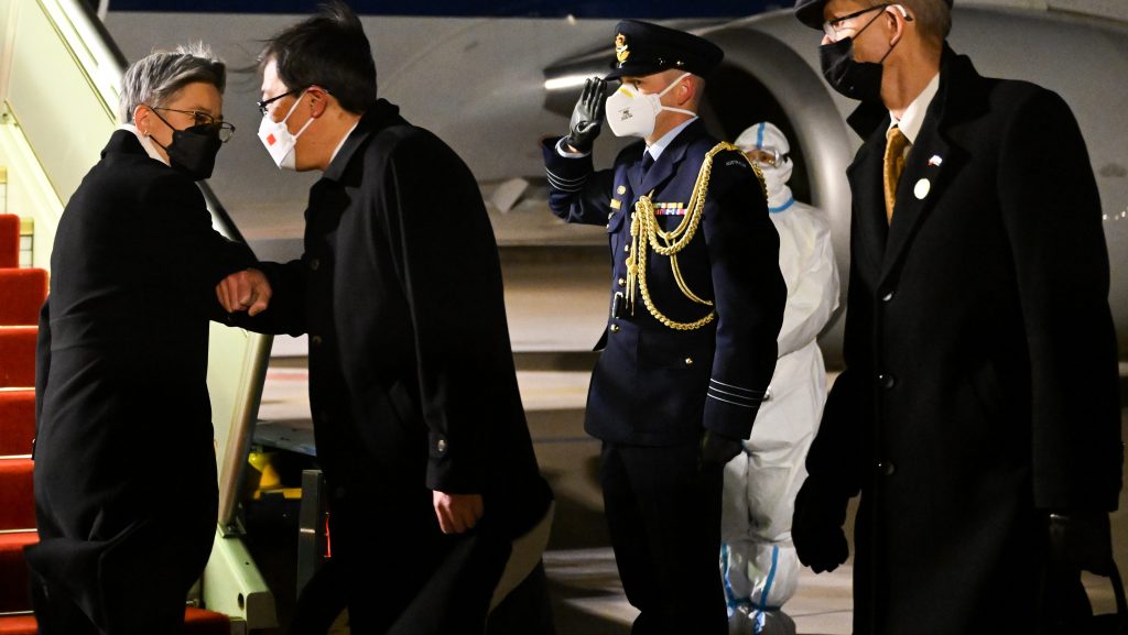 Thumbnail for 50 years after another landmark meeting, Wong wings in to chat with China
