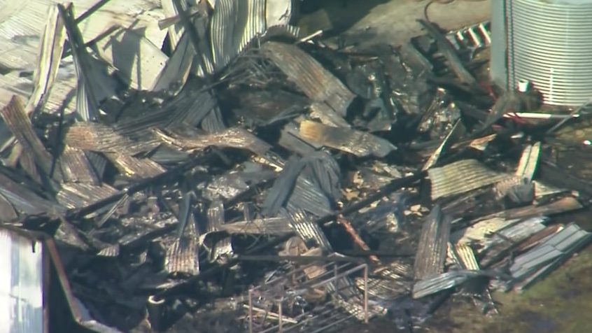 Thumbnail for Two feared burned alive as human remains found in Maryborough shed fire