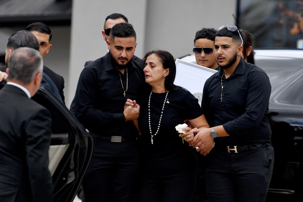 Thumbnail for Heartbreak as chopper victim Vanessa Tedros farewelled while son begins recovery