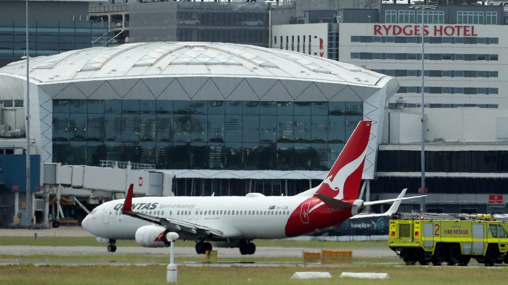 Thumbnail for Home safe: Qantas flight touches down in Sydney after mid-Pacific mayday drama