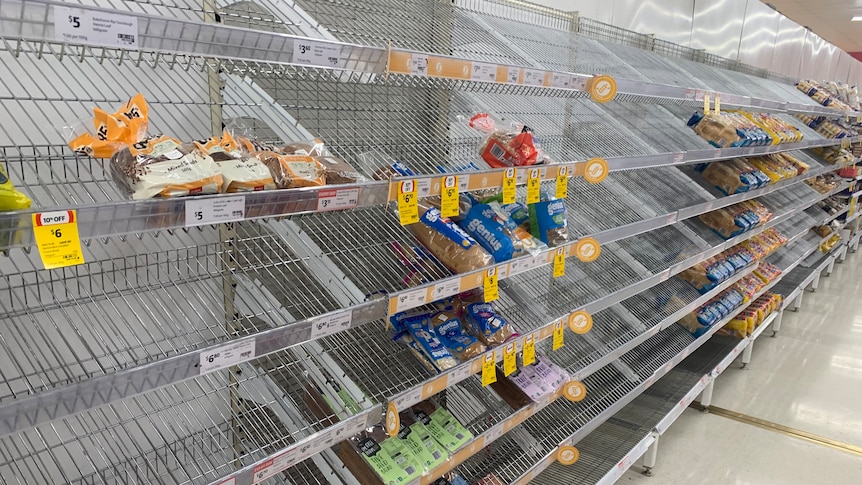 Thumbnail for Empty shelves greet locals as rains finally stop, North tackles huge cleanup