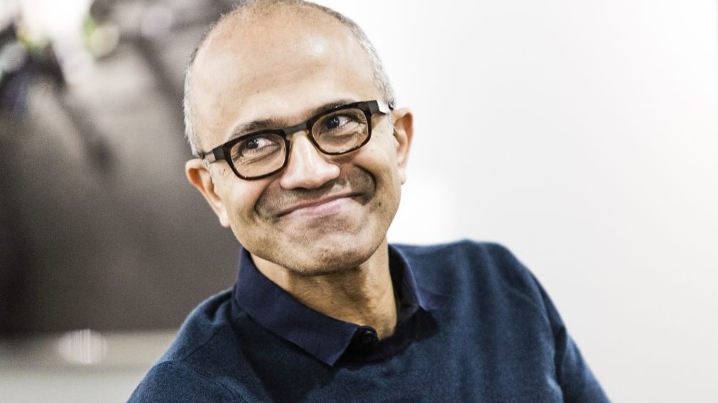 Microsoft CEO Satya Nadella says technology is racing ahead.(Photo: Microsoft)