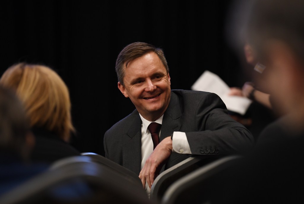 Suncorp CEO Steve Johnston. (AAP Image/Dan Peled)