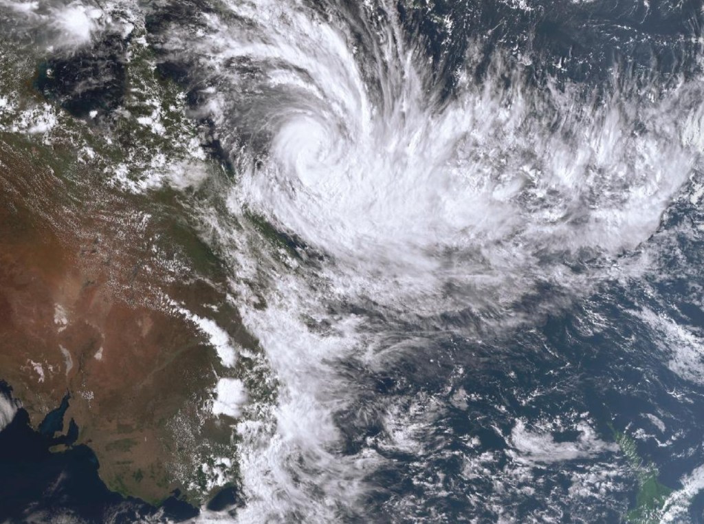 Thumbnail for Borroloola belted but Megan weakens as she crosses Gulf coast