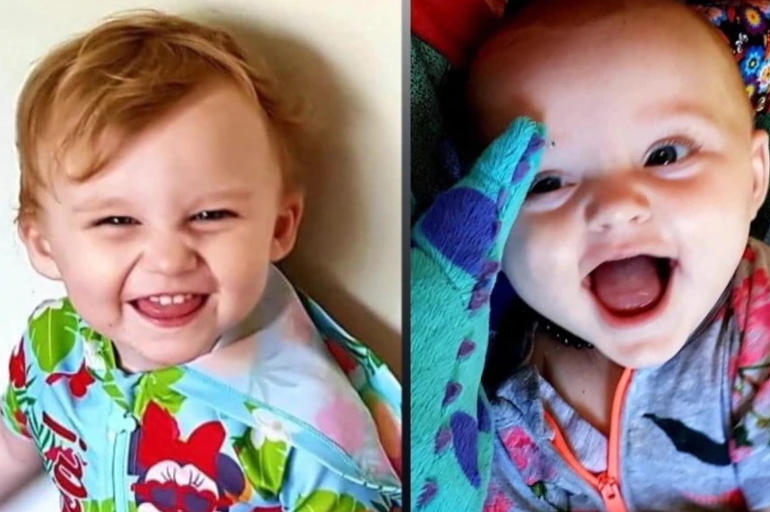 Kerri-Ann Conley's children, Darcey and Chloe-Ann, who died in a hot car after being left by their mother. 