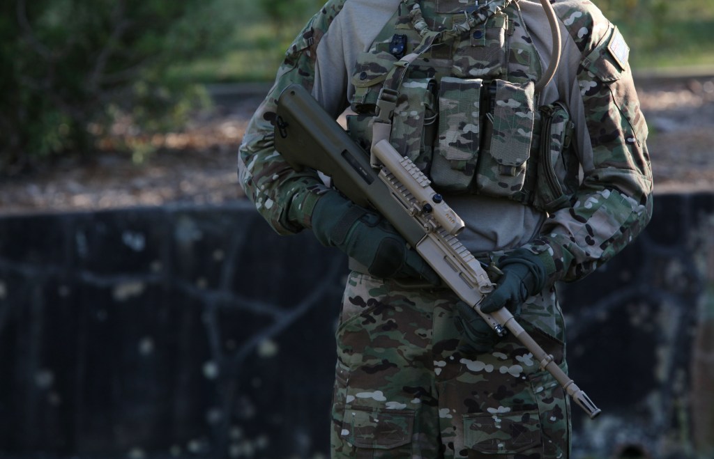 **STOCK** An Australian Defence Force soldier, Sydney, Monday, Oct. 15, 2012. (AAP Image/April Fonti) NO ARCHIVING