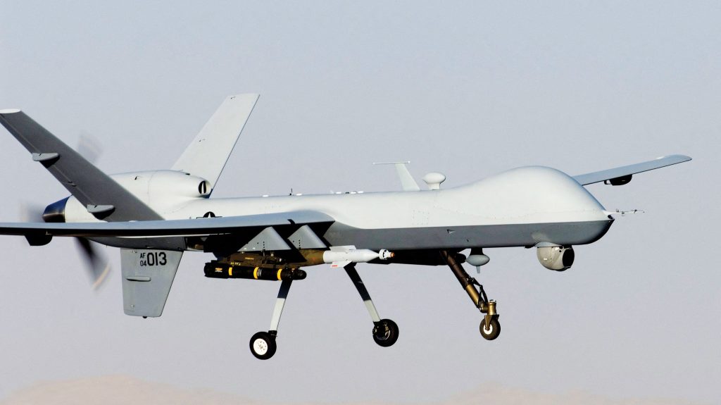 Thumbnail for Superpower tensions grow as US spy drone destroyed by Russian fighters