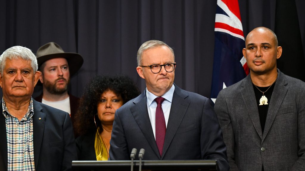 Thumbnail for Matter from the heart: Tearful Albo reveals the question we’ll be asked in Voice vote