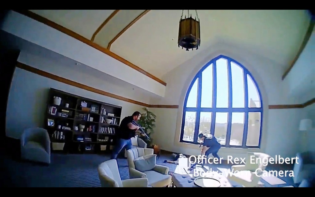 Thumbnail for Courage under fire: Body-cameras reveal bravery of massacre first responders