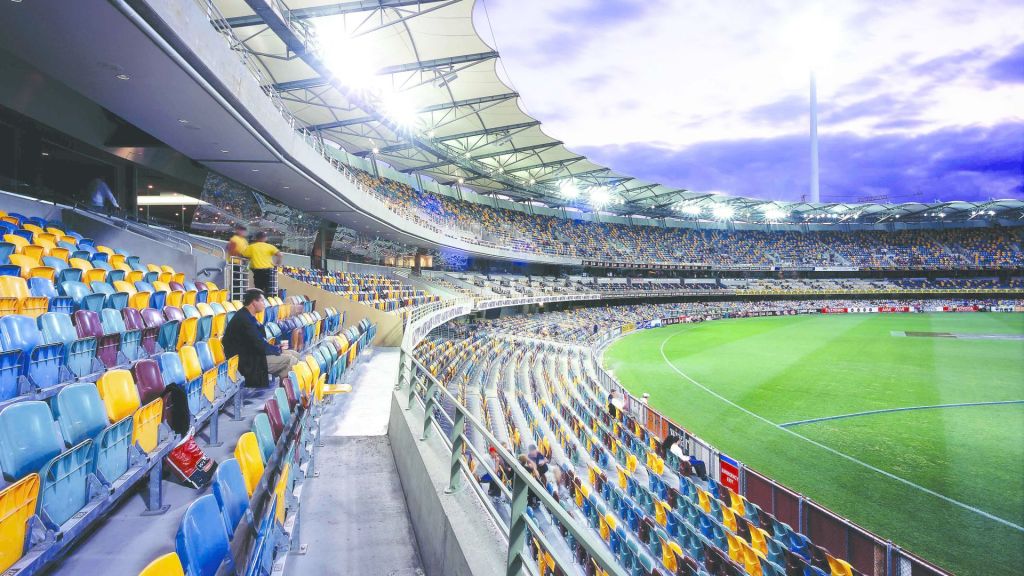 A concrete plan for venues potential such as the Gabba will be first on Brisbane's list when the first soil is turned. Image: BESIX Watpac