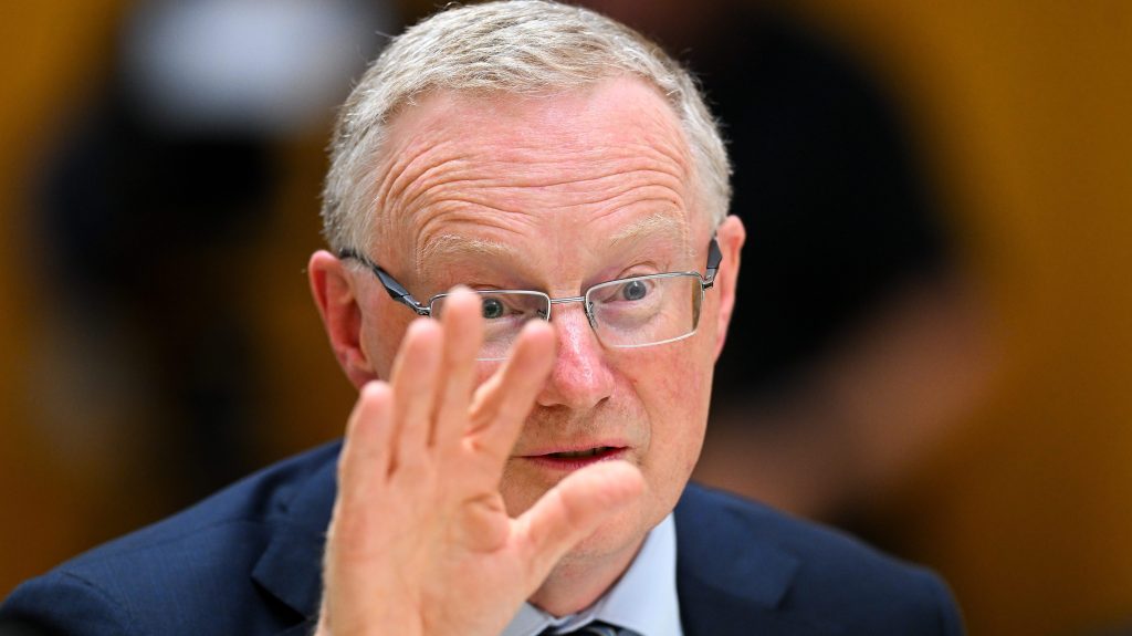 Governor of the Reserve Bank of Australia (RBA) Philip Lowe sat a recent Senate Estimates hearing. (AAP Image/Lukas Coch) 