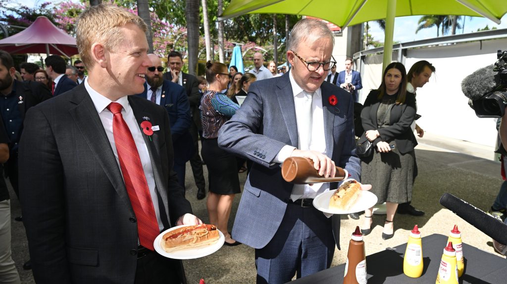 Thumbnail for Sausage sizzle diplomacy: Albo, Kiwi counterpart toast migration deal