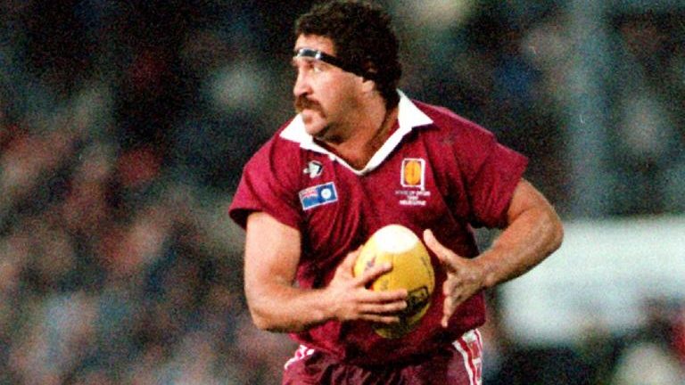 Former Origin and Test star Sam Backo is in critical condition in a Cairns hospital after suffering a heart attack on Saturday. (Image Channel 9)