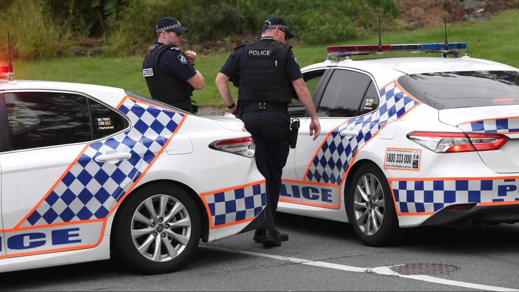 Thumbnail for Three men, a dog and an e-scooter: Wild brawl erupts in Brisbane suburb