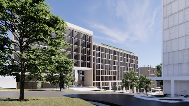The proposed student building is likely to include ensuites and air conditioning in all rooms and central cooking facilities on each floor. (Supplied image)