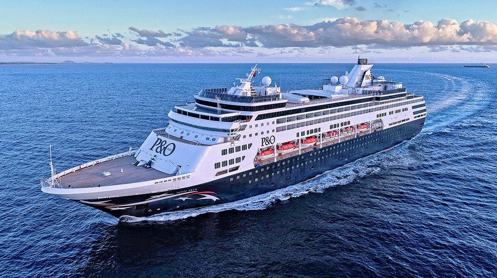 P&O cruiser the Pacific Aria is at the centre of a legal class action after a "cruise from hell" put passengers in the middle of a Pacific cyclone. (Image: P&O).