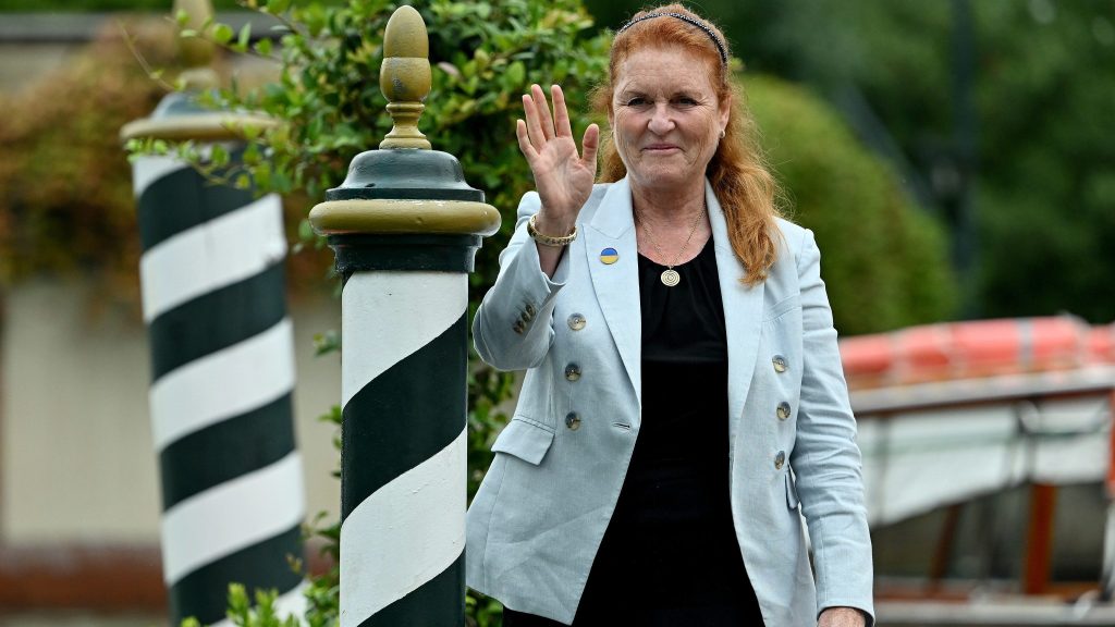 Britain's Sarah Ferguson, the Duchess of York, has undergone successful surgery after being diagnosed with breast cancer.  EPA/ETTORE FERRARI
