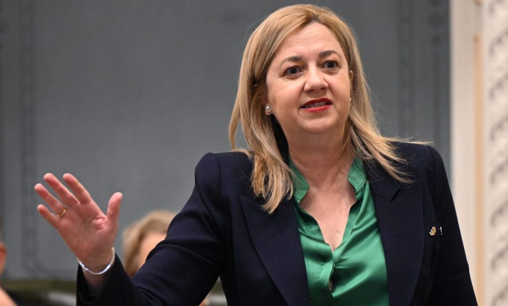 Queensland Premier Annastacia Palaszczuk.(AAP Image/Darren England)