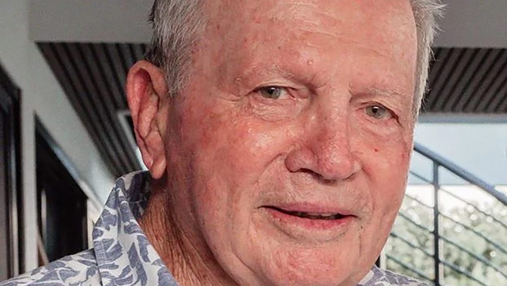 A supplied image of 87-year-old John Kerr who was found found badly bashed on a Noosa Heads beach yesterday. A man being held over the fatal assault has been charged with a second violent incident involving another man. (AAP Image/Supplied by Queensland Police) 