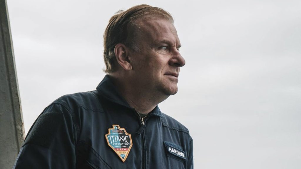 Action Aviation, company chairman and billionaire adventurer Hamish Harding looks out to sea before boarding the submersible Titan for a dive into the Atlantic Ocean on an expedition to the Titanic on Sunday. The missing submersible Titan imploded near the wreckage of the Titanic (Action Aviation via AP)