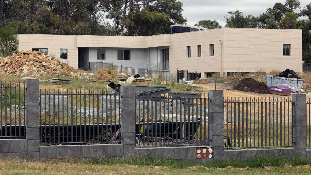 The partially built embassy