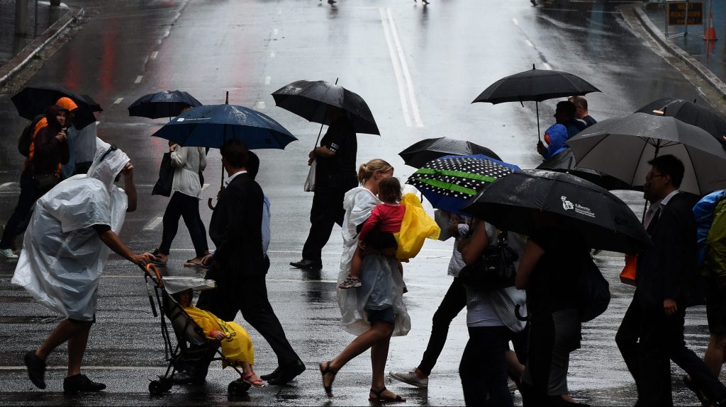 Some cooler, rainy weather during the school holidays have raised fears of a flu outbreak.  (AAP Image/Dean Lewins) 