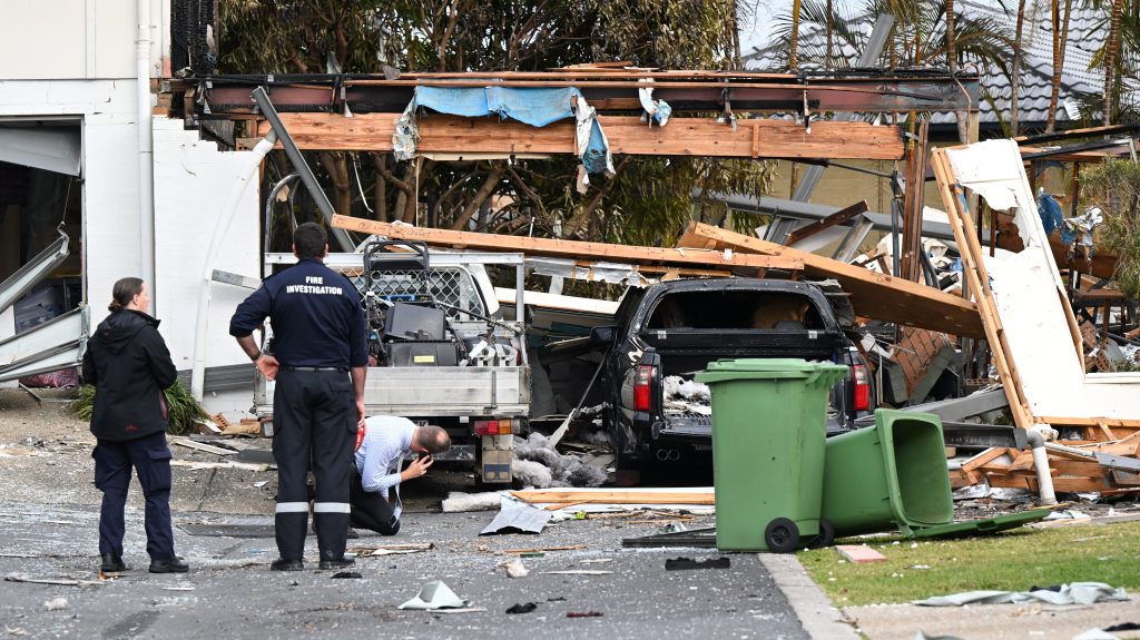 Thumbnail for Human remains found in house destroyed by blast; victim had ‘pressures’