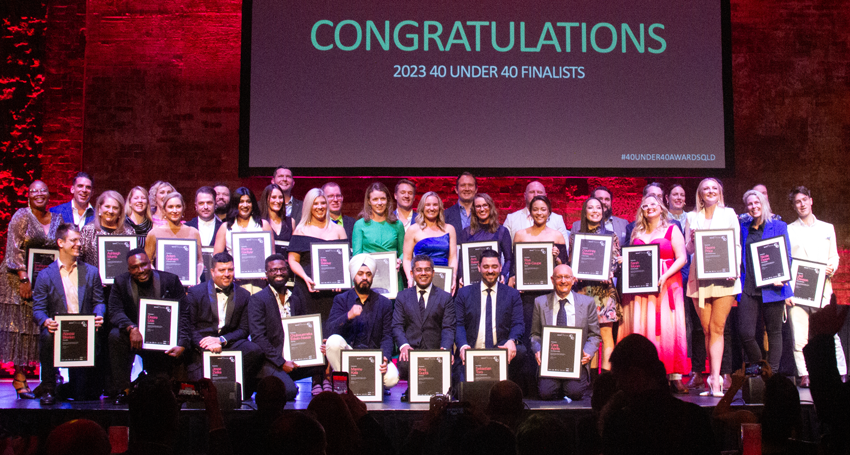 Thumbnail for Standing tall: Queensland’s young leaders recognised in 40 Under 40 Awards