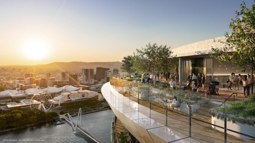 Thumbnail for Perfect perch: Queen’s Wharf Sky Deck slots into place ahead of April opening