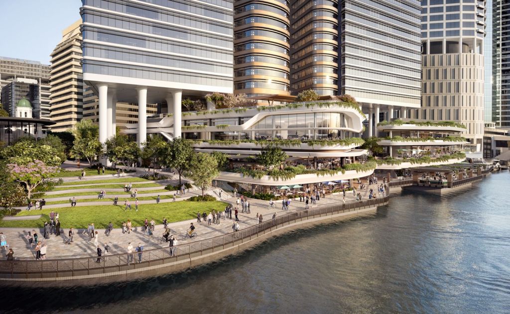 Thumbnail for Landmarks reached on $5 billion CBD revamp that will change the face of Brisbane