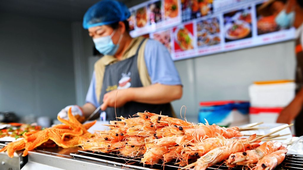 A study has revealed that more than 10 per cent of the seafood we eat is actually what was on the menu. (Photo by CFOTO/Sipa USA)